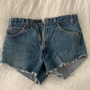 Vintage Levi’s shorts denim